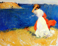 Girl on the Headland