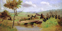 Adirondacks: Bridge for Fishing