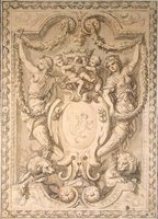 Portiere Showing the Fouquet Arms