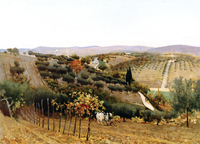 Autunno nella campagna senese