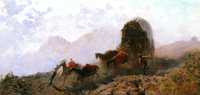 Cariaggio sui monti
