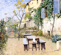 Mattino di settembre a Settignano