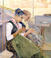 Sulla terrazza