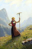 A summer day in the mountains