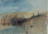 Honfleur from the Water, at Twilight