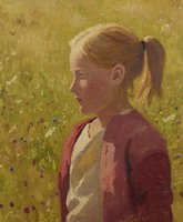 Portrait of Marie Lyngstad Aged 8