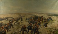 Assault of Austro-Hugarian Soldiers from Dalmatia on Livno, Bosnia-Herzegovina