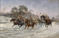 Gold Transportation in the Winter