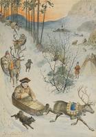 The Sami Riding Sledges