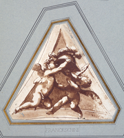 Study of a Pendentive with Angels