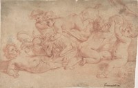 Putti Playing