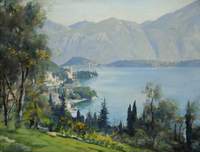 Menaggio from Lenno, Lake Como, Italy