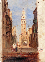 Venise, vue de la Piazzetta