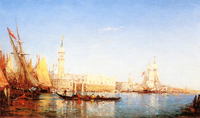 Venise, le bassin vue de la Giudecca