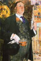 Portrait of David Burliuk