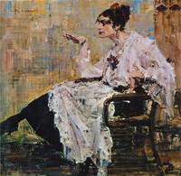 Woman with a Cigarette