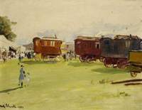 Caravans at Rye, East Sussex