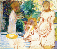 Young Women in the Garden (unfinished)