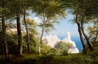 View of the Sea from the Cliffs of Møn