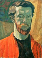 Self-Portrait in Green