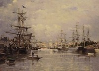 Le port de Caen