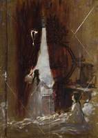 Study of a Young Girl in a Bedroom