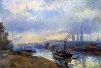 Barges at Rouen