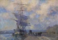 Norwegian Vessel in the Port of Rouen
