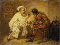 Harlequin and Pierrot