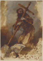 Saint Francis Embracing the Cross