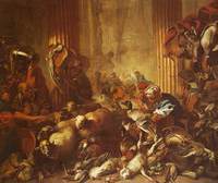 Christ Chasing the Moneylenders from the Temple