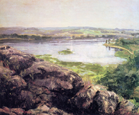 Landscape by the Sea
