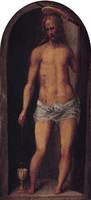 Christ (centre panel of triptych)