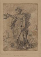 Allegory of a Woman Pouring Wine into a Cup