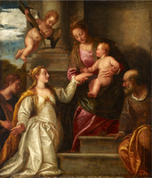 The Mystical Marriage of St Catherine