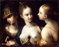 Pallas Athena, Venus and Juno