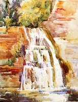 Waterfall, Enfield Glen, Ithaca, New York