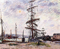 Le Havre, Boats in Port