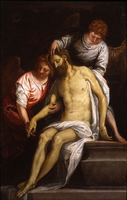 The Dead Christ Supported by Two Angels