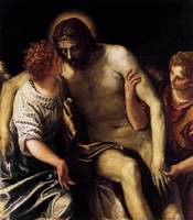 The Dead Christ Supported by Two Angels