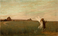 Hesiod Listening to the Inspirations of the Muse