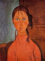 Girl with Pigtails