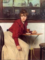 Gitana amb mantó vermell (Gipsy with a Red Shawl)