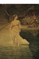 Maidservant Before a Feast