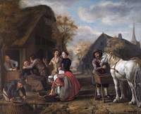 A Village Scene