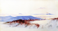 Mount Everett in Snow