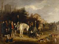 A Shooting Party at Ranton Abbey, Staffordshire
