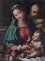 The Holy Family with the Infant Saint John the Baptist