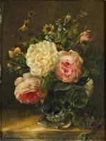 Still-Life with Flowers in a Crystal Vase
