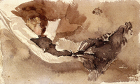 Maud Reading in a Hammock